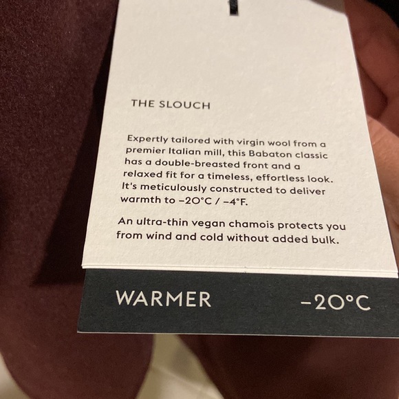 NWT Aritzia Babaton The Slouch Coat - Picture 14 of 15